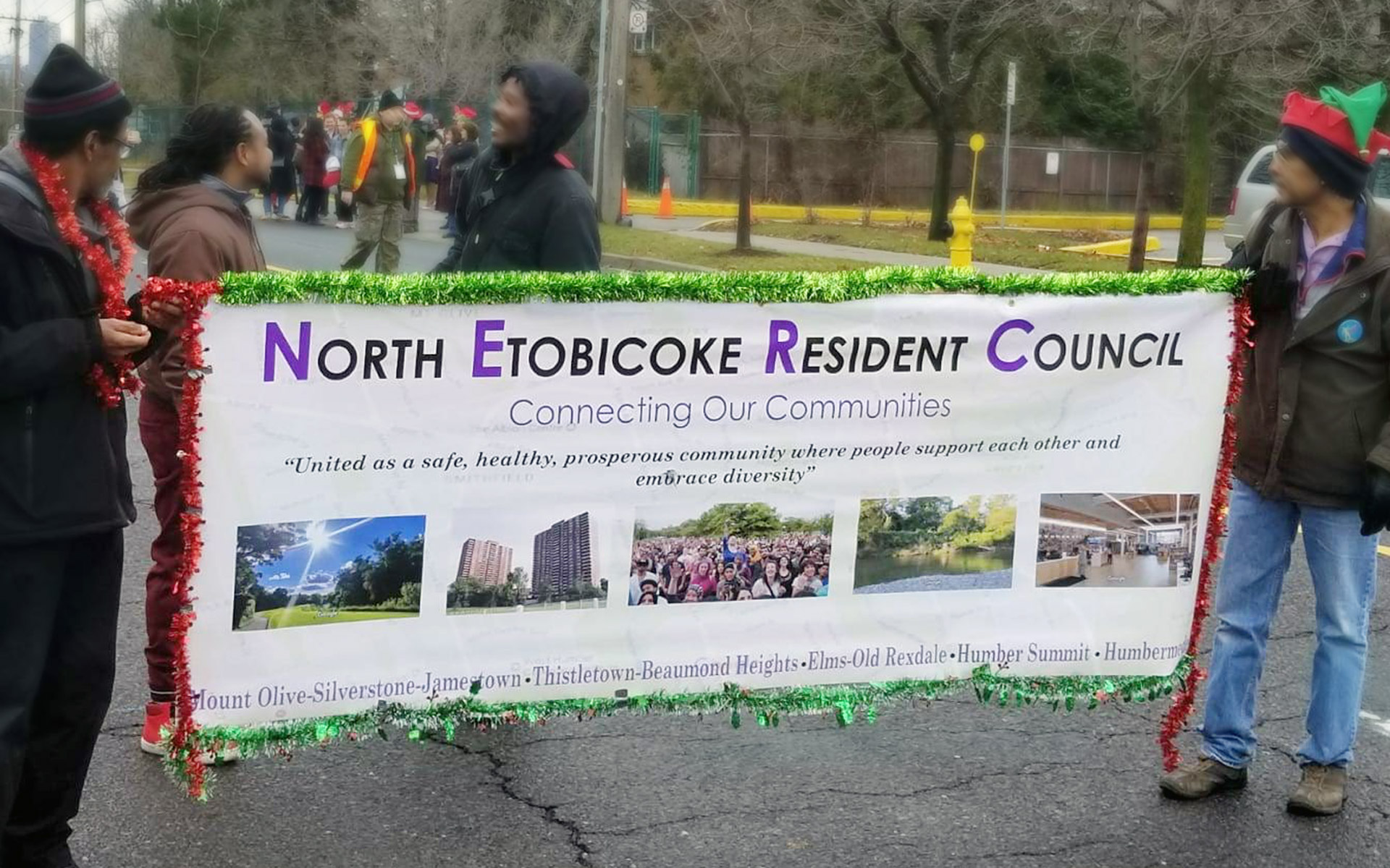 Outdoor Banner of North Etobicoke Resident Council