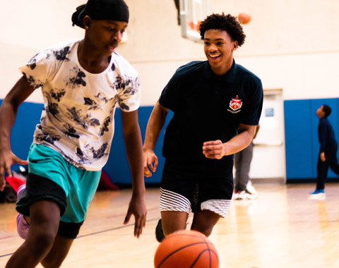 Basketball at the Hub