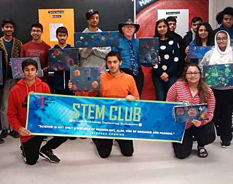 STEM Club group